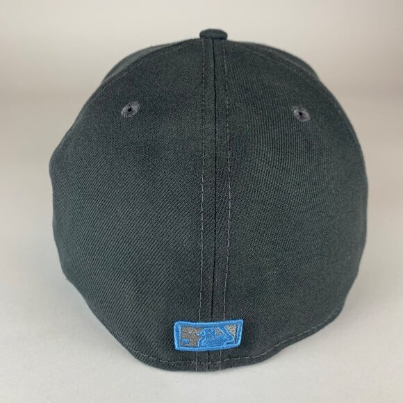 Los Angeles Dodgers MLB Gray New Era 59Fifty Fitted Hat Mens 7 3/8 - Picture 3 of 6